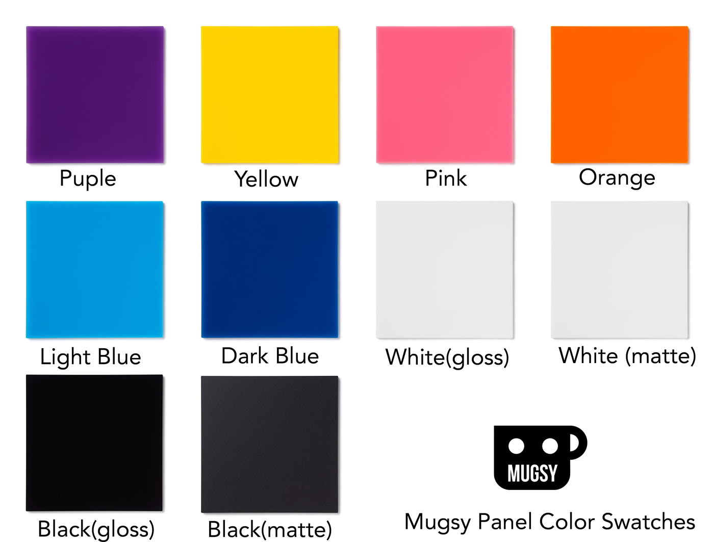 Swatches!