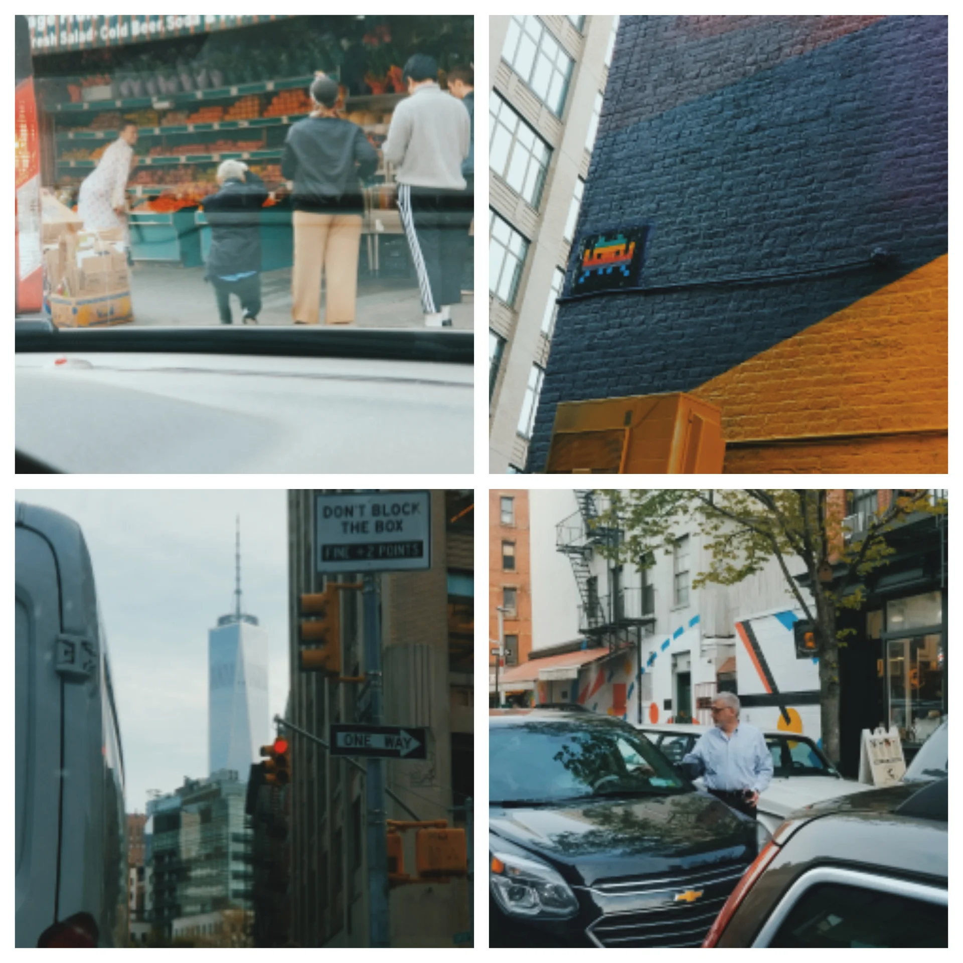 Slice of life from the block we got stuck on for two hours trying to get to the Holland Tunnel...this is why you don't drive in NYC.