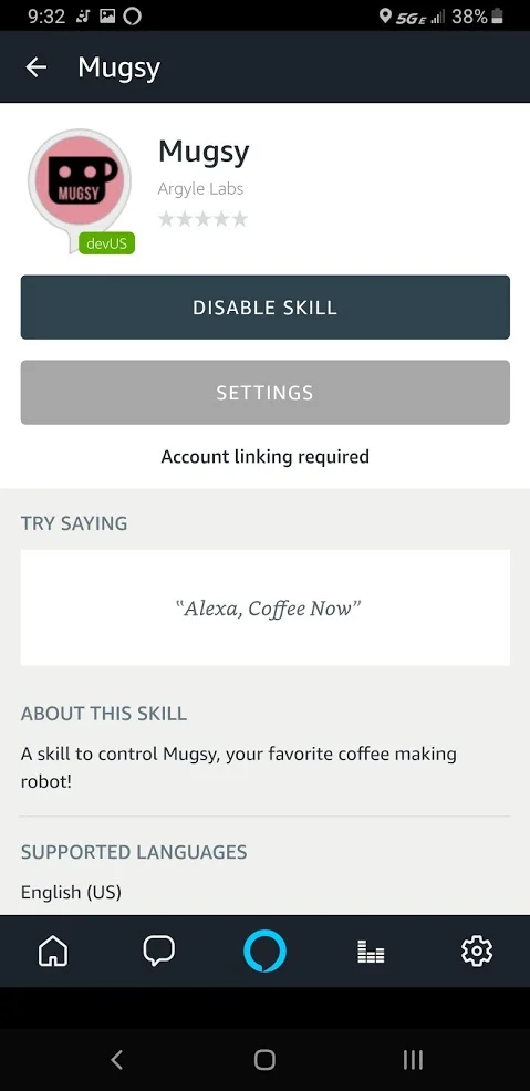 Alexa, coffee now!