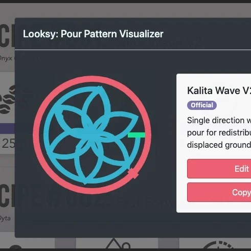 Pour Pattern Visualizer!