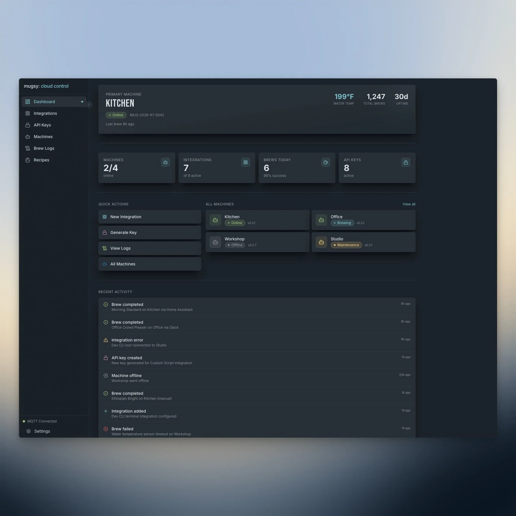 Cloud Control UI