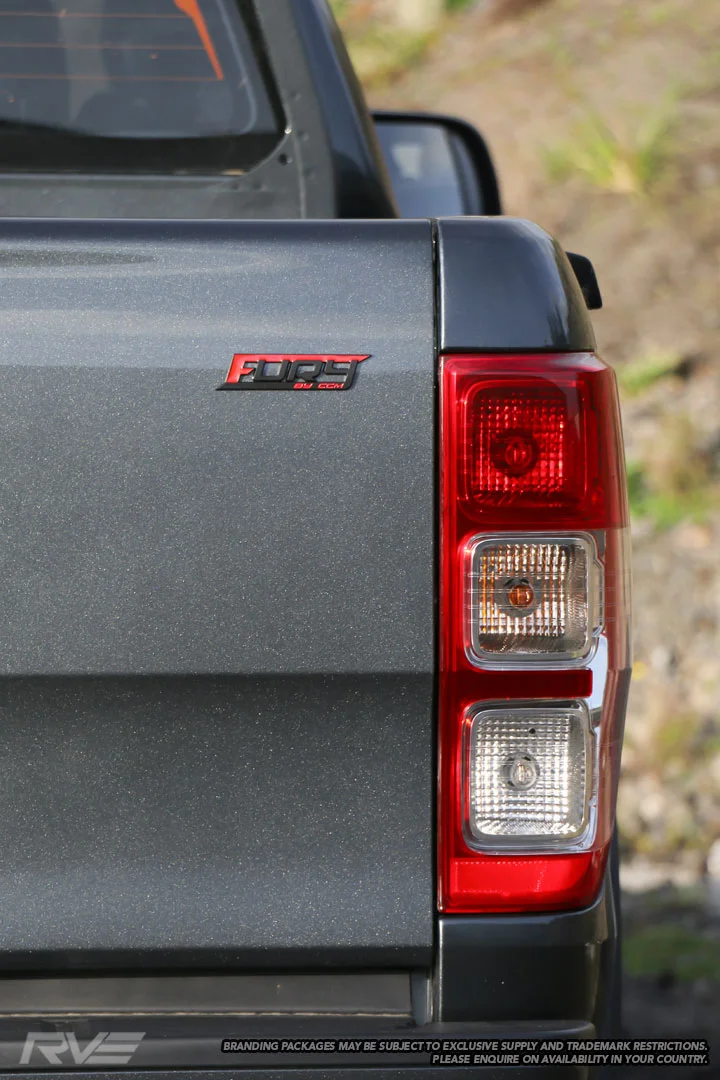  Ford Ranger 'Fury' badge 