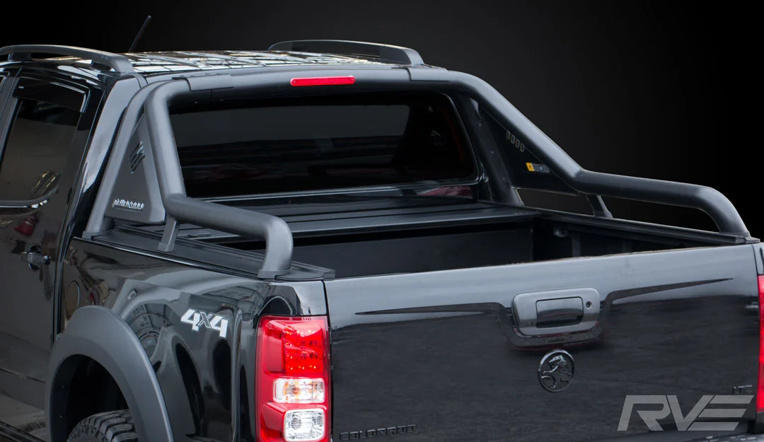 Holden Colorado with Factory Extended Sports Bar and ROC Retractable Hard-lid
