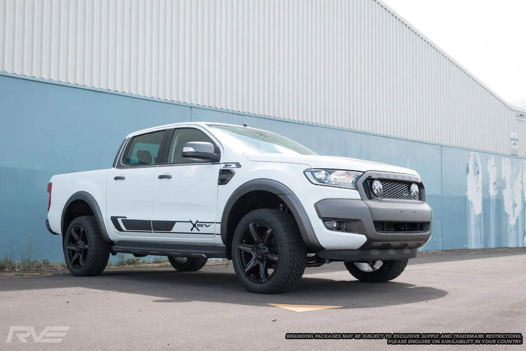 Ford Ranger XSV Stage 2 in ‘Cool White’.