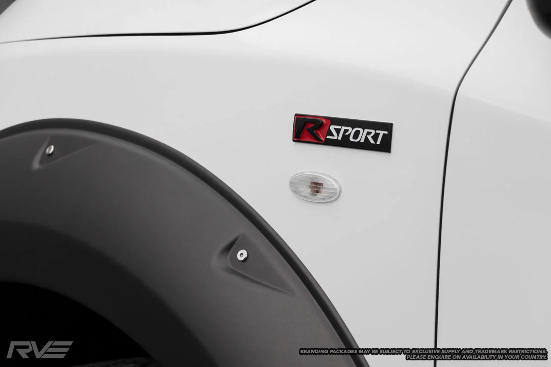 Nissan Navara R-Sport with charcoal colour-coded flares and R-Sport badging