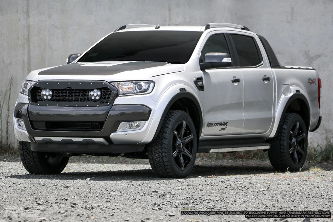 Ford Ranger Wildtrak X in 'Ingot Silver'