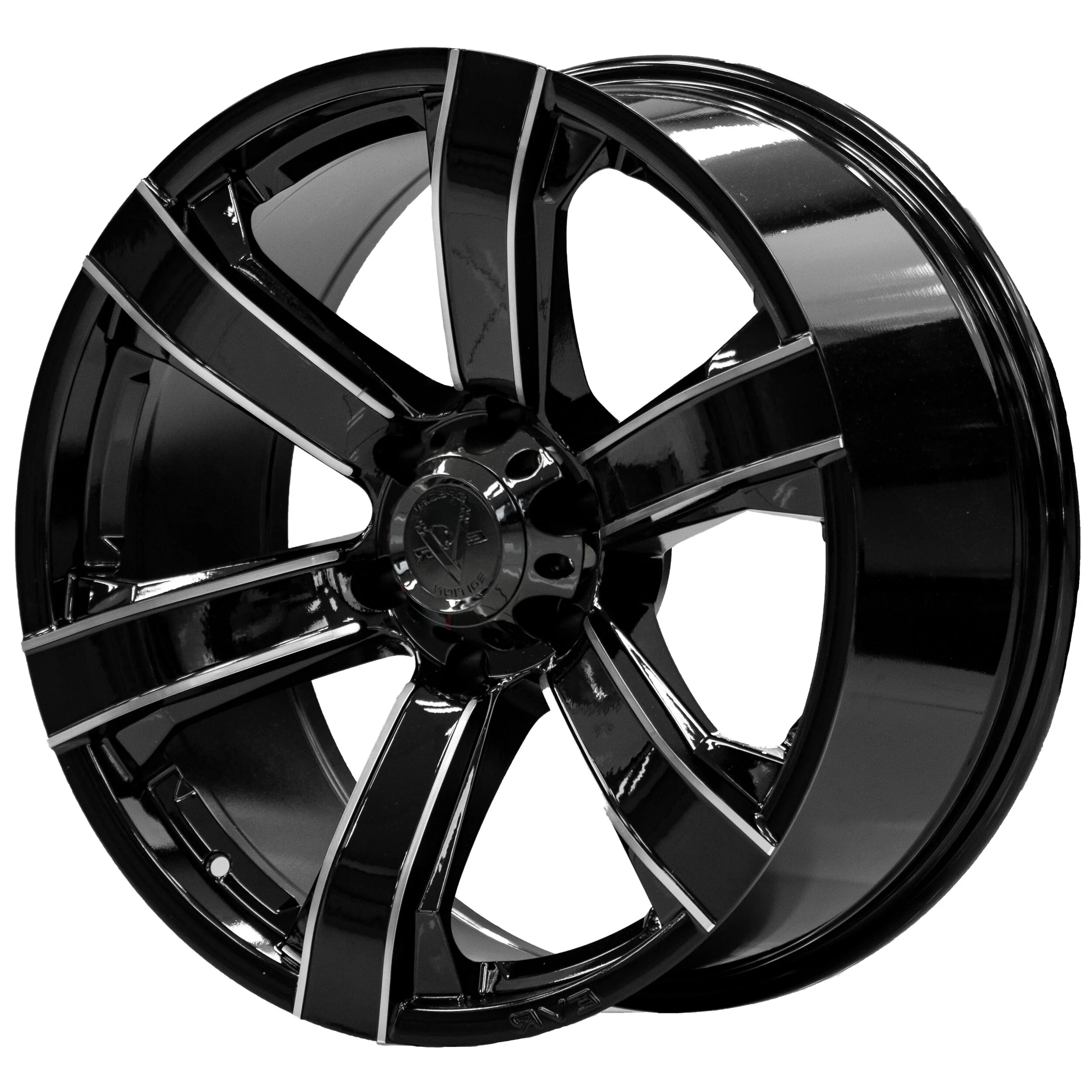 Vortex - Ute / 4x4 spec / SUV, 20 x 9, Gloss black with machined face
