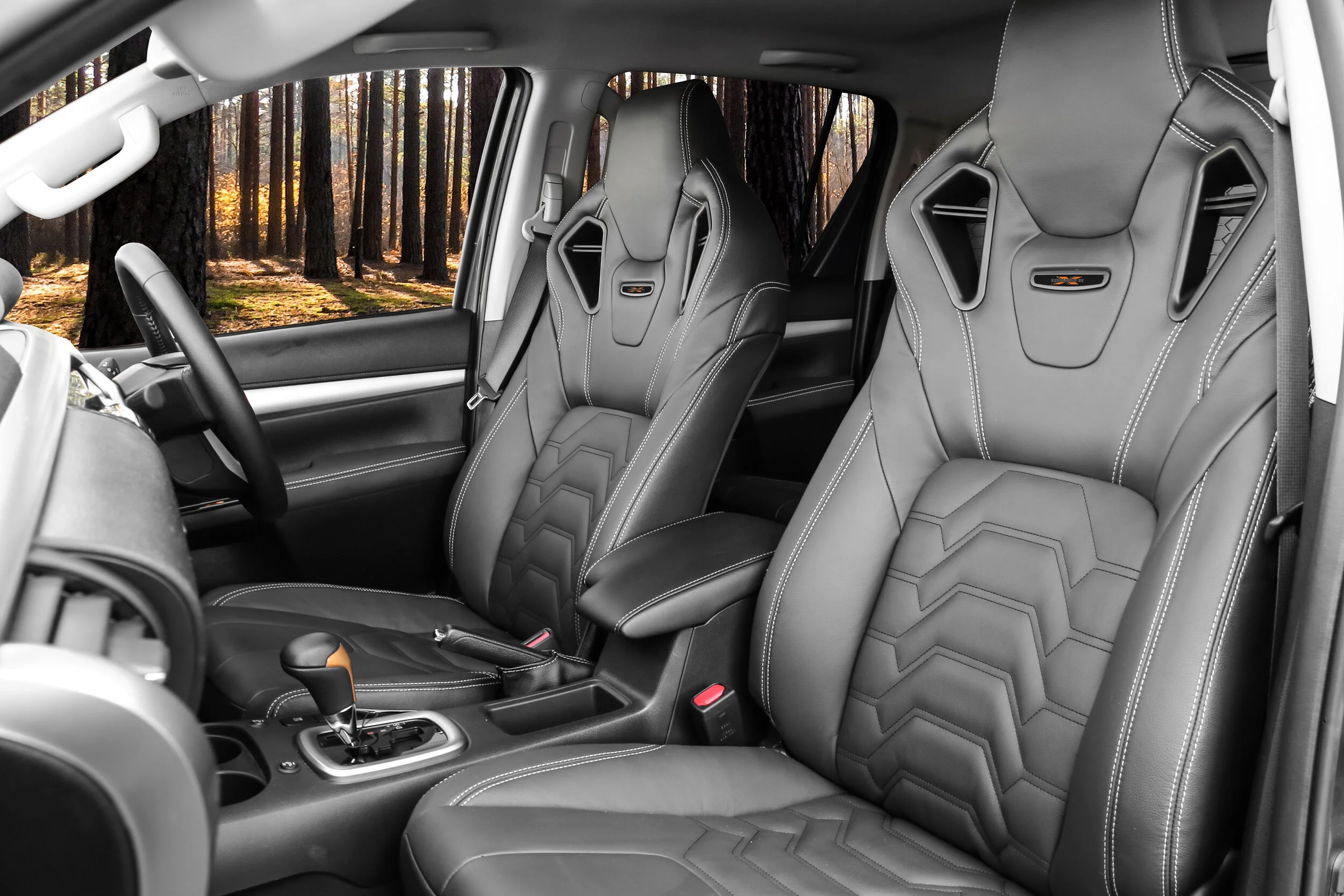 RVE Toyota Hilux Leather Interior