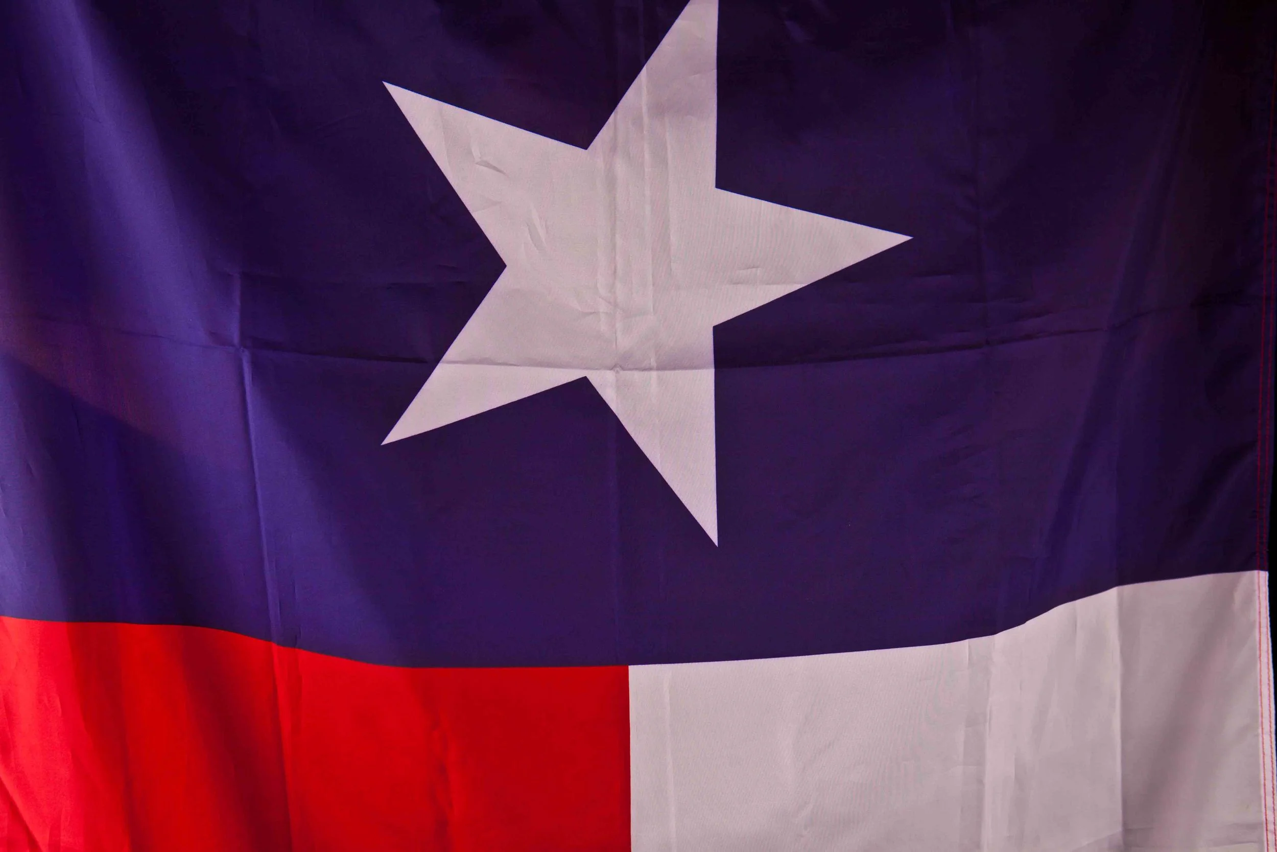  The Texas flag - born and raised.&nbsp; 