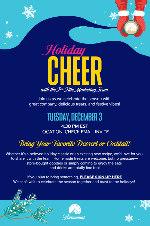 Holiday Email Invite