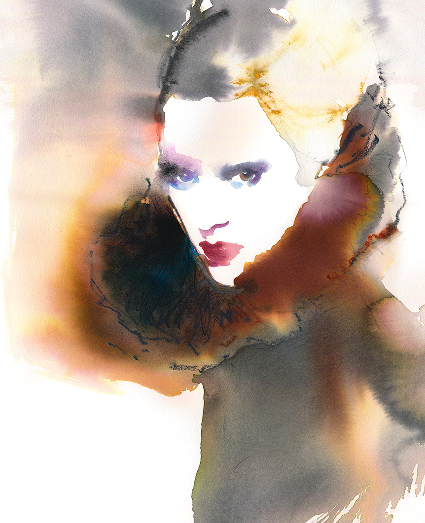 Umjetnost - ljepota žene by Cate Parr Untitled%28ruff%29detail