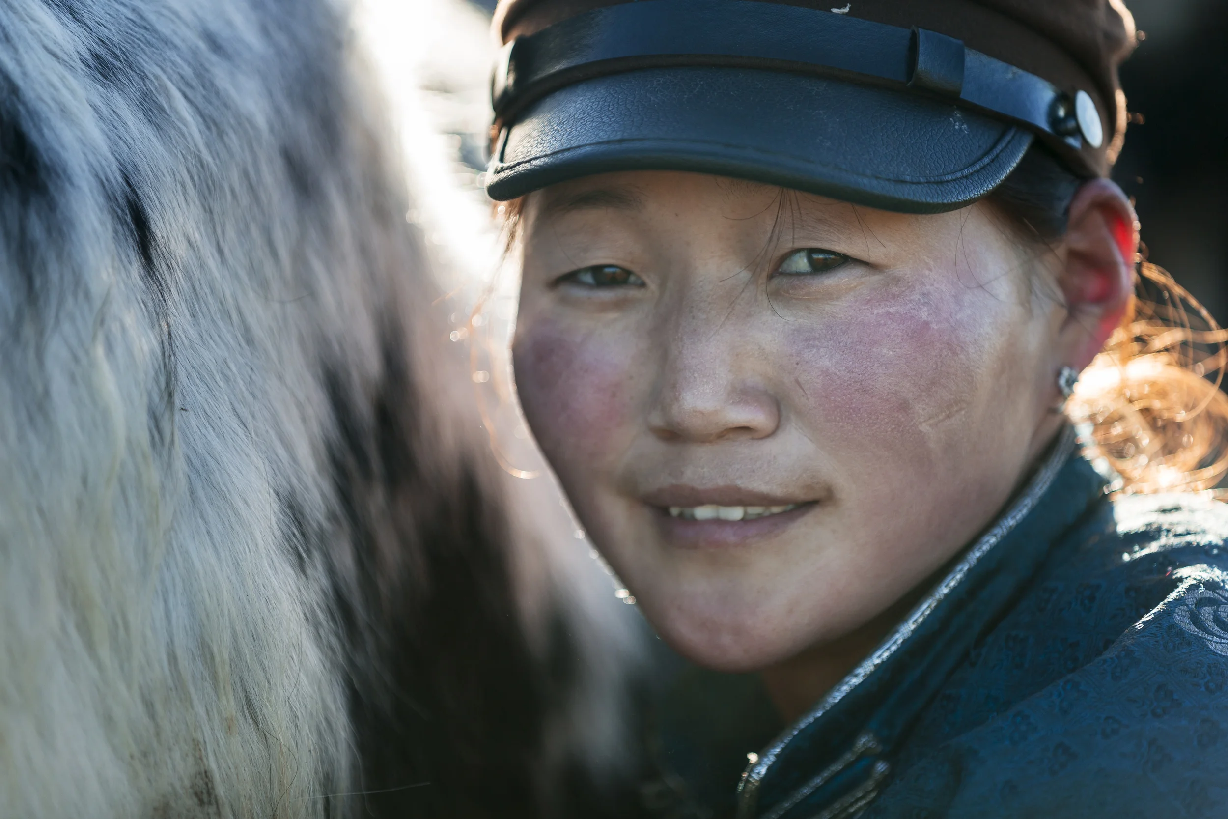 SOUTH KHANGAI MOUNTAINS, BAYANKHONGOR AIMAG, MONGOLIA, JULY 11, 2013: Nomad lifestyle in the early morning, South Khangai Mountains, Mongolia, July 11 2013. Nomads live largely off the milk and meat of their yaks and goats, they also make an alcoholic drink from fermented horse's milk. They lead simple but tough lives in this area, often using both horses and motorbikes as well as soviet era 4x4 vehicles to get around. (Photo by Brent Stirton/Reportage for GEO magazine.)