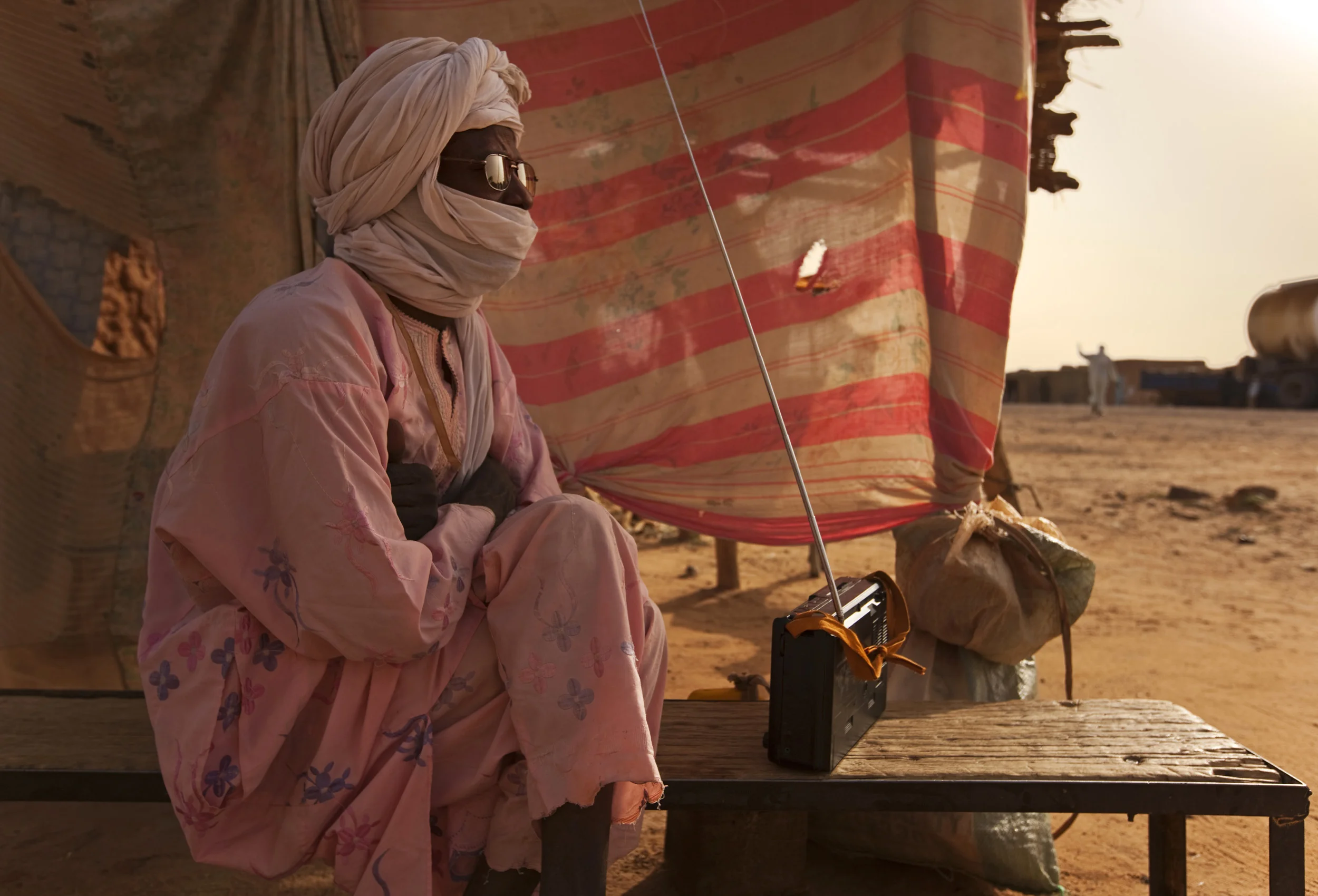 MARARABA, NIGER, SEPTEMBER , 2009: Scenes of Tuareg semi-nomadic life from the small transit town of Mararaba, Niger, September 27 2009. This small town is an intersection point for Agadez and Niamey. (Photo by Brent Stirton/National Geographic.)