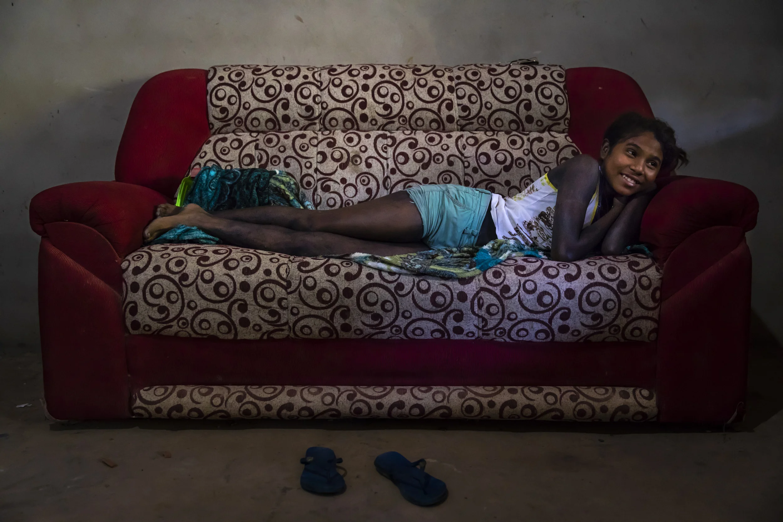MARANHAO, BRAZIL, JUNE 2018: Scenes from the village of Macaranduba in the Karu Indigenous Territory. This village has experienced many problems with illegal loggers and have used their settlement funds from a mining dispute to create an organized patrol of forest guardians. The women of the village have learnt to fly a drone and work together with the men to reinforce these patrols. In 2013 there was much disharmony in the village but this was successfully resolved, largely thanks to pressure from the women in the village. Those who were working with illegal loggers were expelled and from that time there has been solidarity in working towards the preservation of the forest. (Picture by Brent Stirton/Getty Images for Human Rights Watch.)