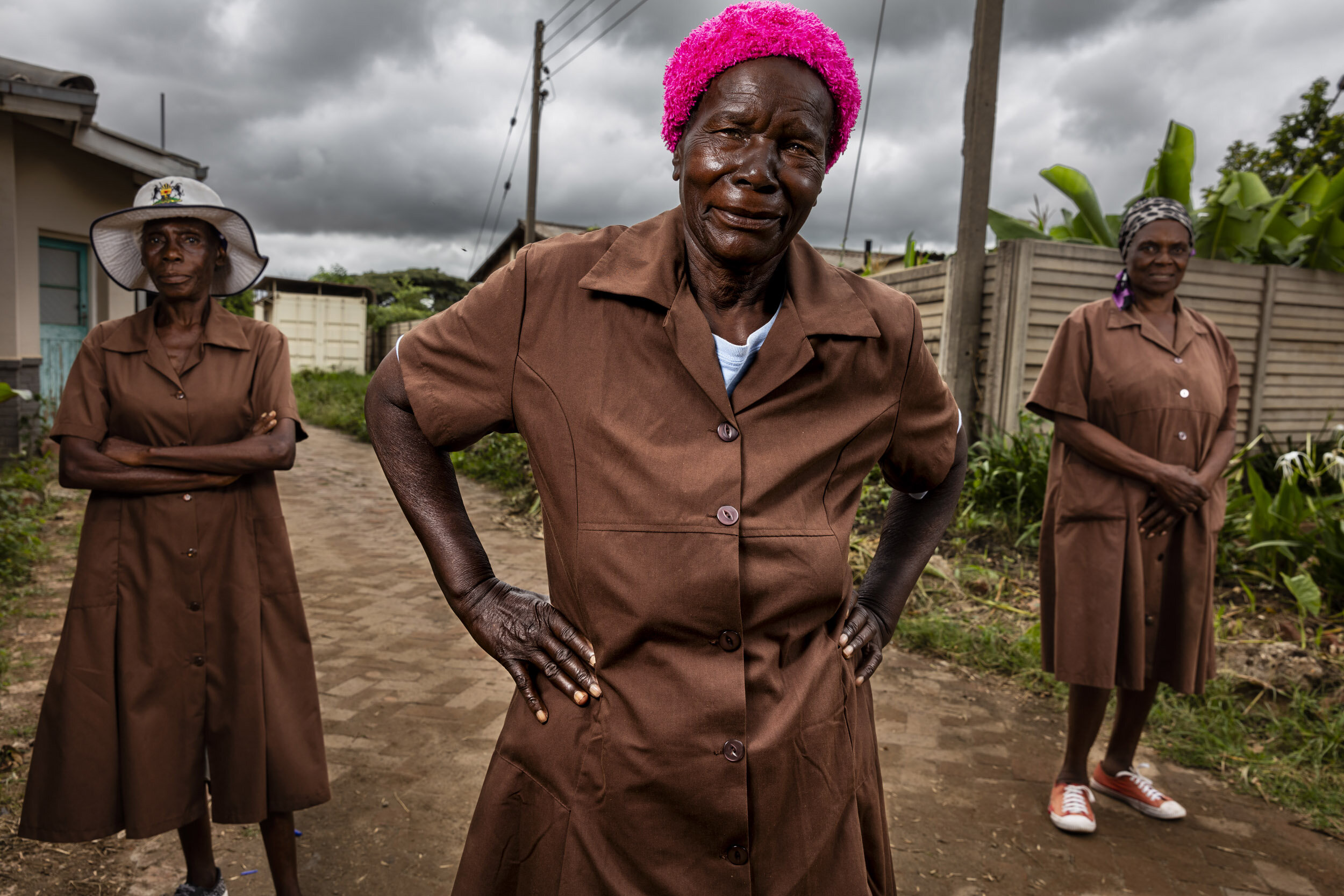 MBARE, HARARE, ZIMBABWE, 21 JANUARY 2020: Dixon Chibanda is a Zimbabwean clinical psychiatrist and the founder of the Friendship Bench program, an evidence based psychological therapy for depression delivered by over 700 trained community grandmothe
