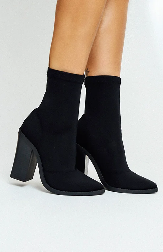 Matra Boot - Black Lycra  .jpg