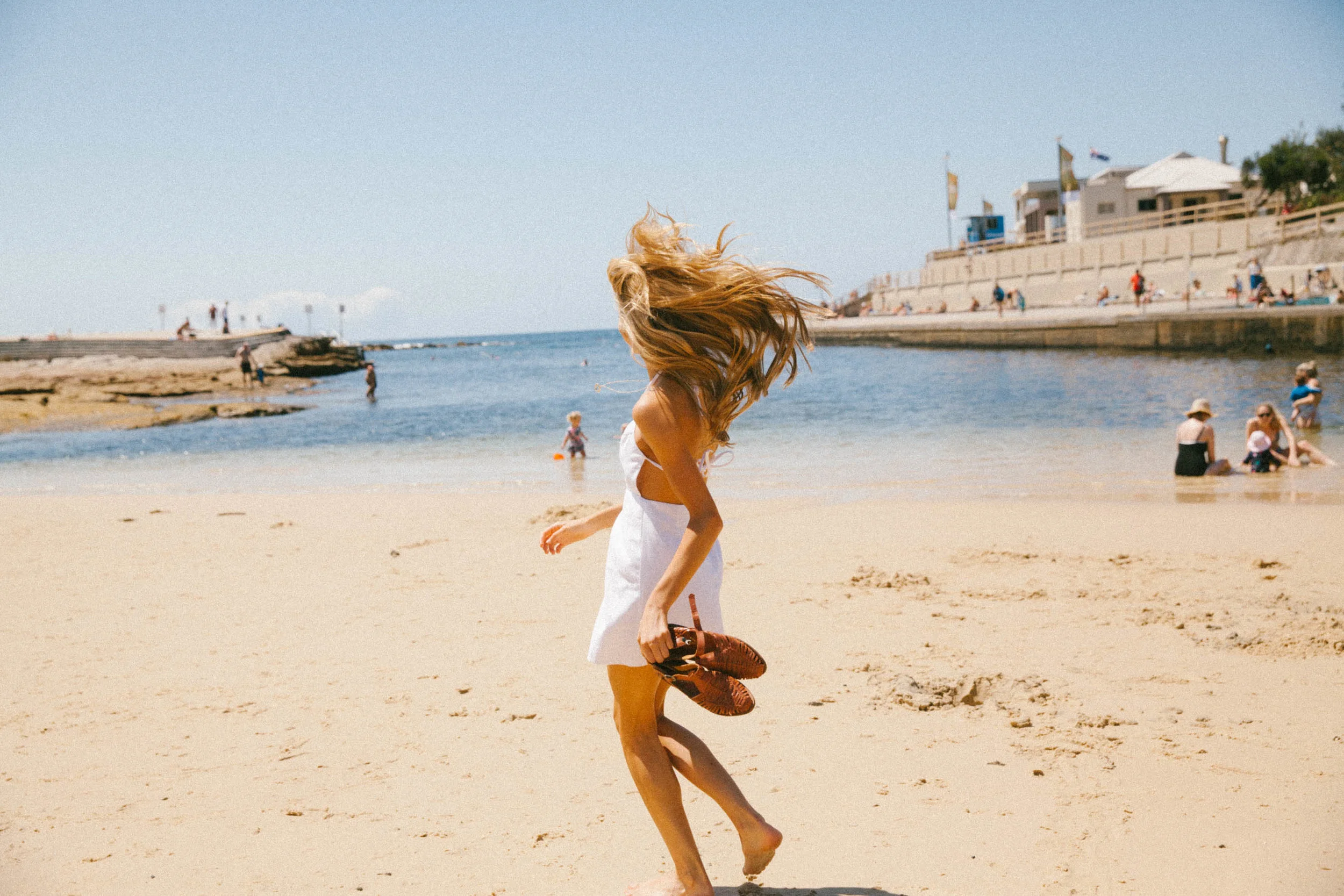Avalon Dress / White