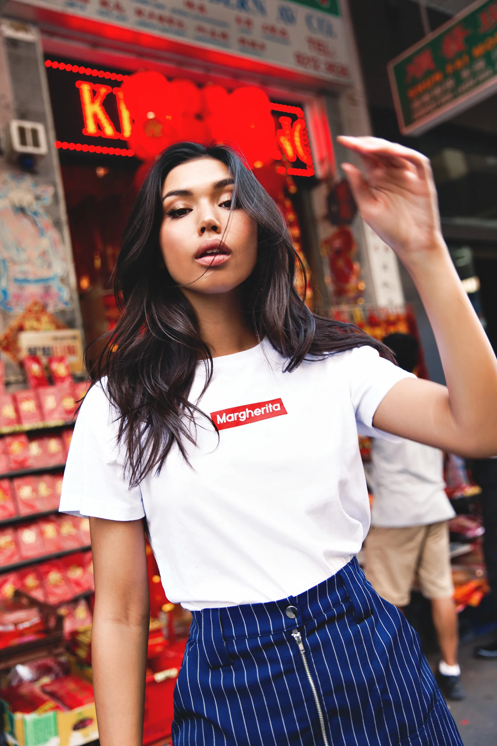 Margherita Tee Zip Line Skirt
