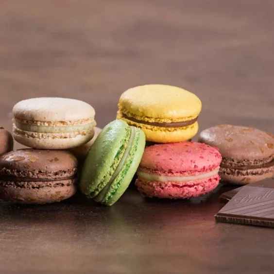 Macaroons, Lindt Chocolate have various flavours! 