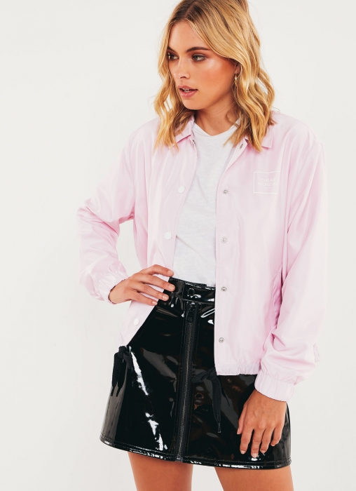 Coach Jacket - Pale Pink