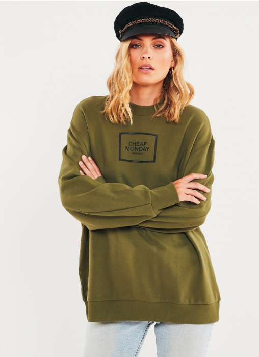 Con Sweat - Bleached Olive