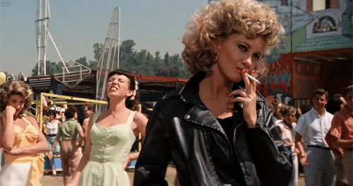 olivia newton john smoking GIF-source.gif