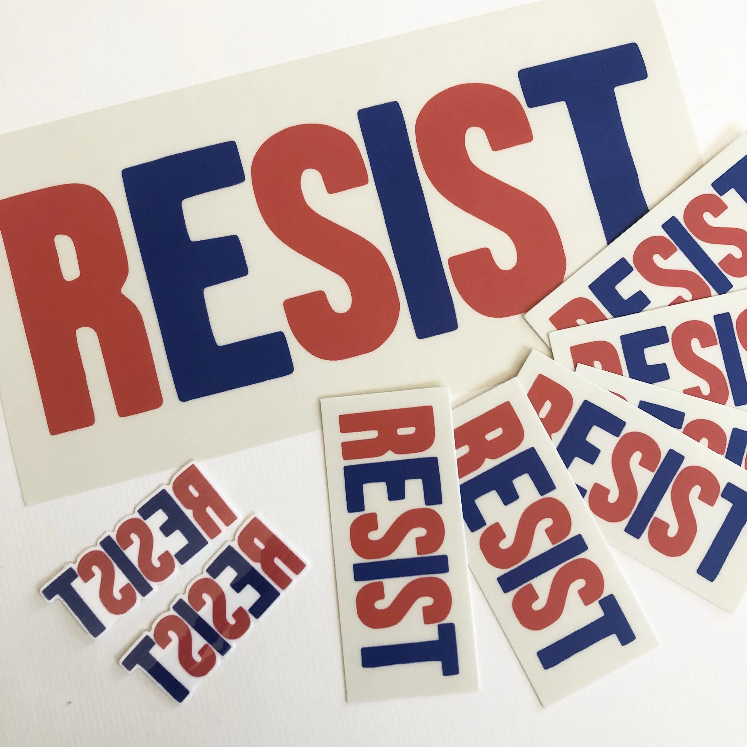 RESIST campaign goods
