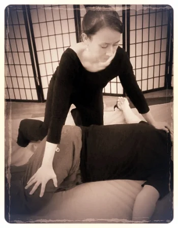 Embodied Therapeutics Shiatsu Session Side Stretch