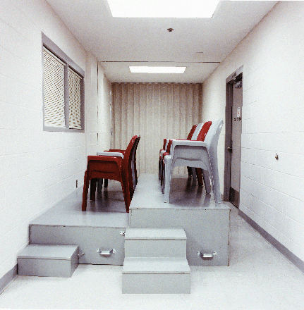 Witness Room ,Petosi Correctional Center, Petosi, Missouri, 1991, 