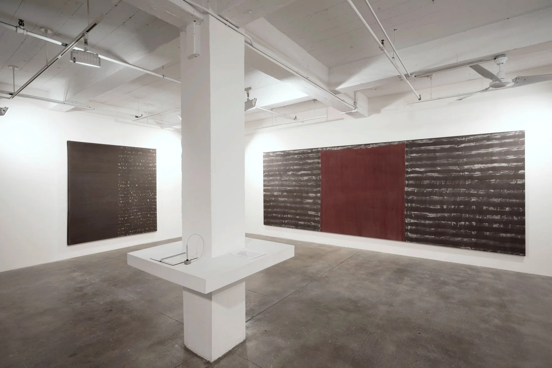   Installation shot of    Judit Reigl: Unfolding   