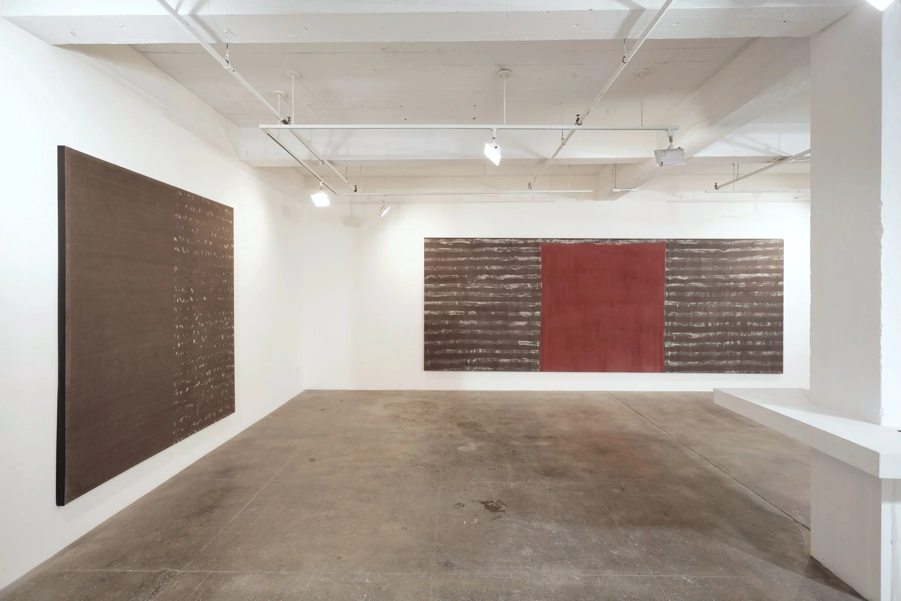  Installation shot of    Judit Reigl: Unfolding   