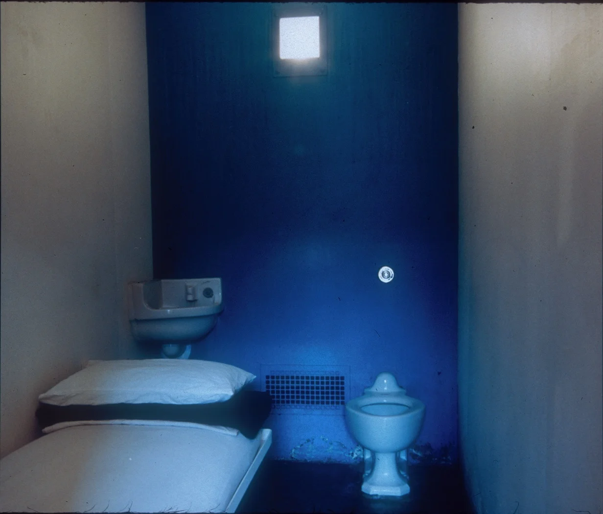   Final Holding Cell, Texas State Prison, Huntsville, Texas, 1992.  