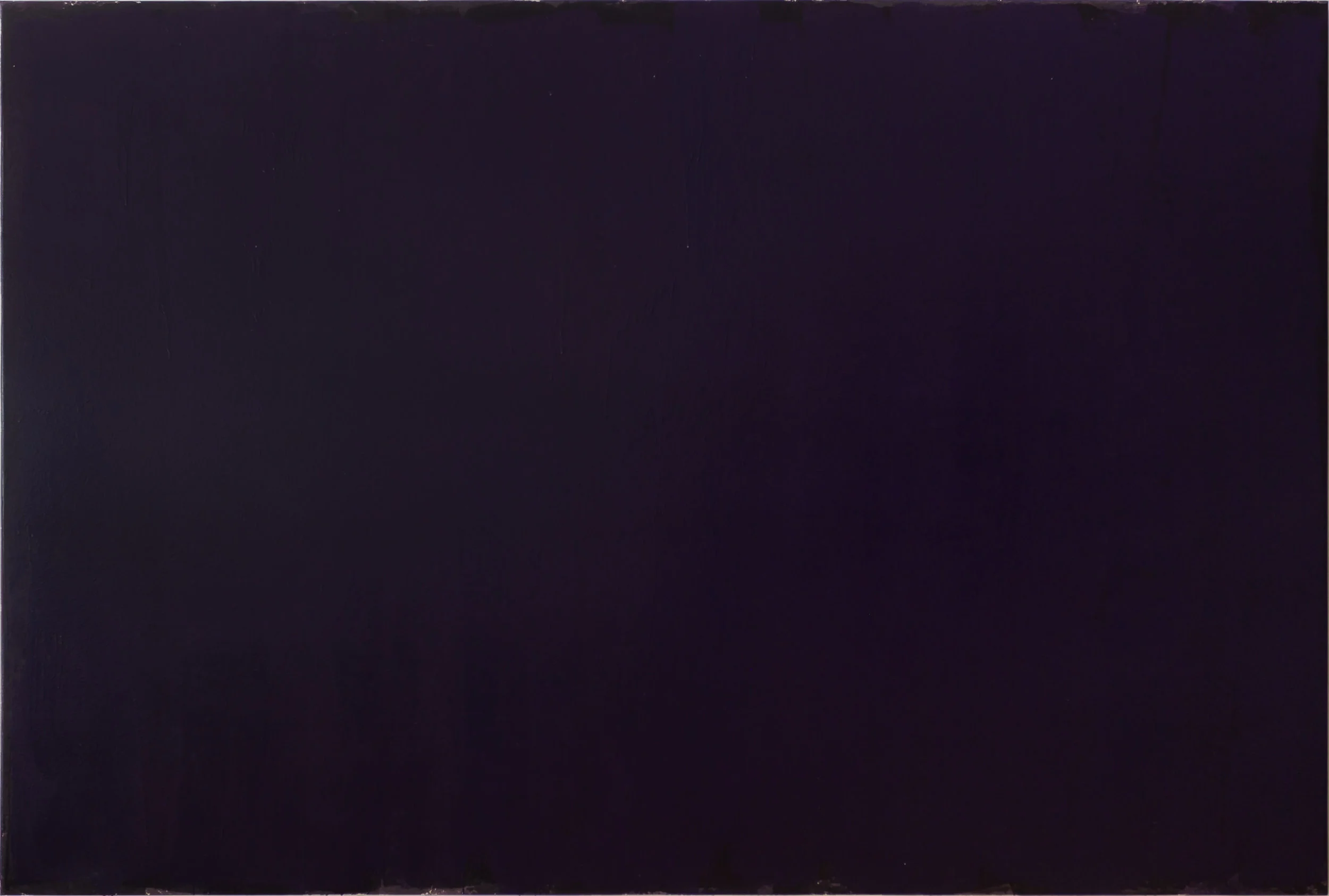 Joseph Marioni (b. 1943). Violet Painting, 2015, acrylic and linen on stretcher, 96 x144 inches. Collection Philadelphia Museum of Art, PA.