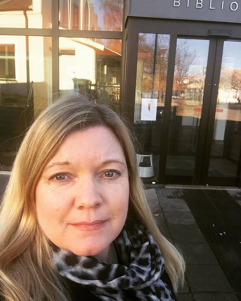 Utanför Skanörs bibliotek