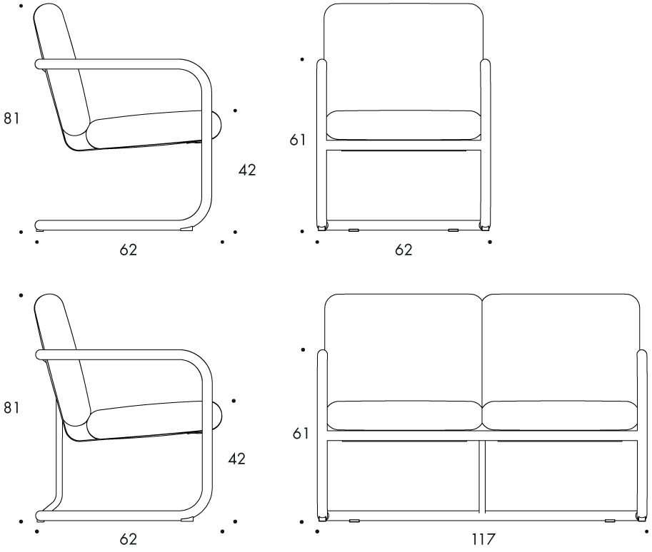 S70-4 & S70-5 Dimensions