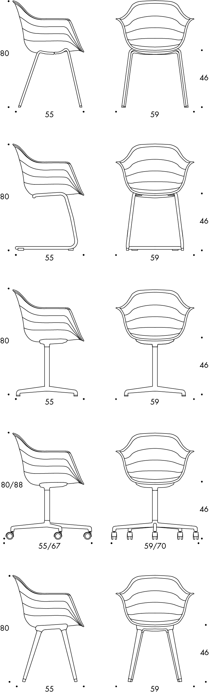 Grade Plus dimensions 