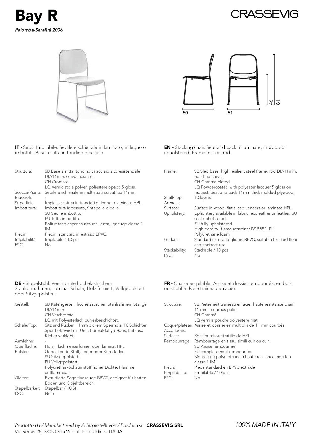 Bay - Brochure technique 2019
