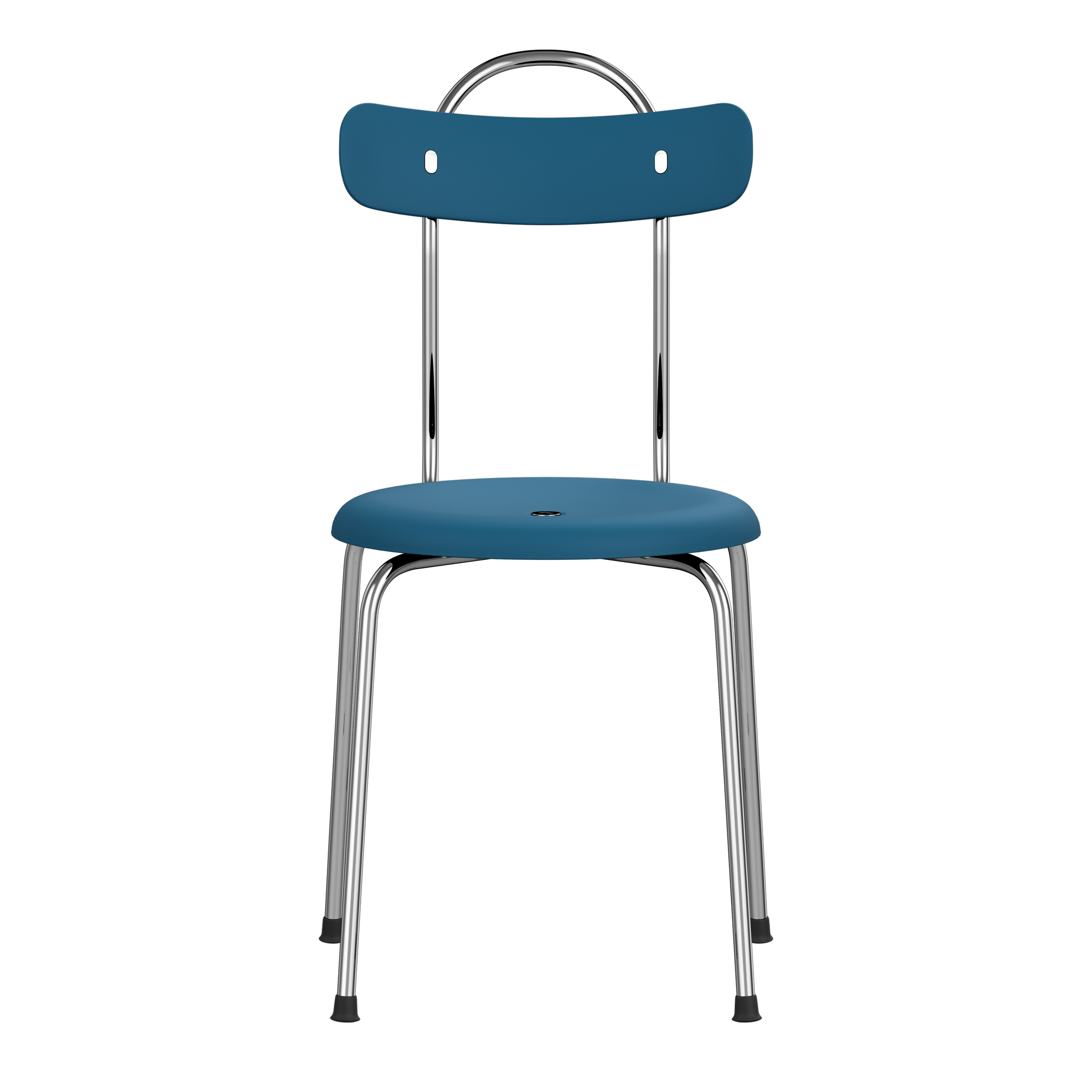Lammhults_TaburettPlus_chair_blue_chrome_front.png