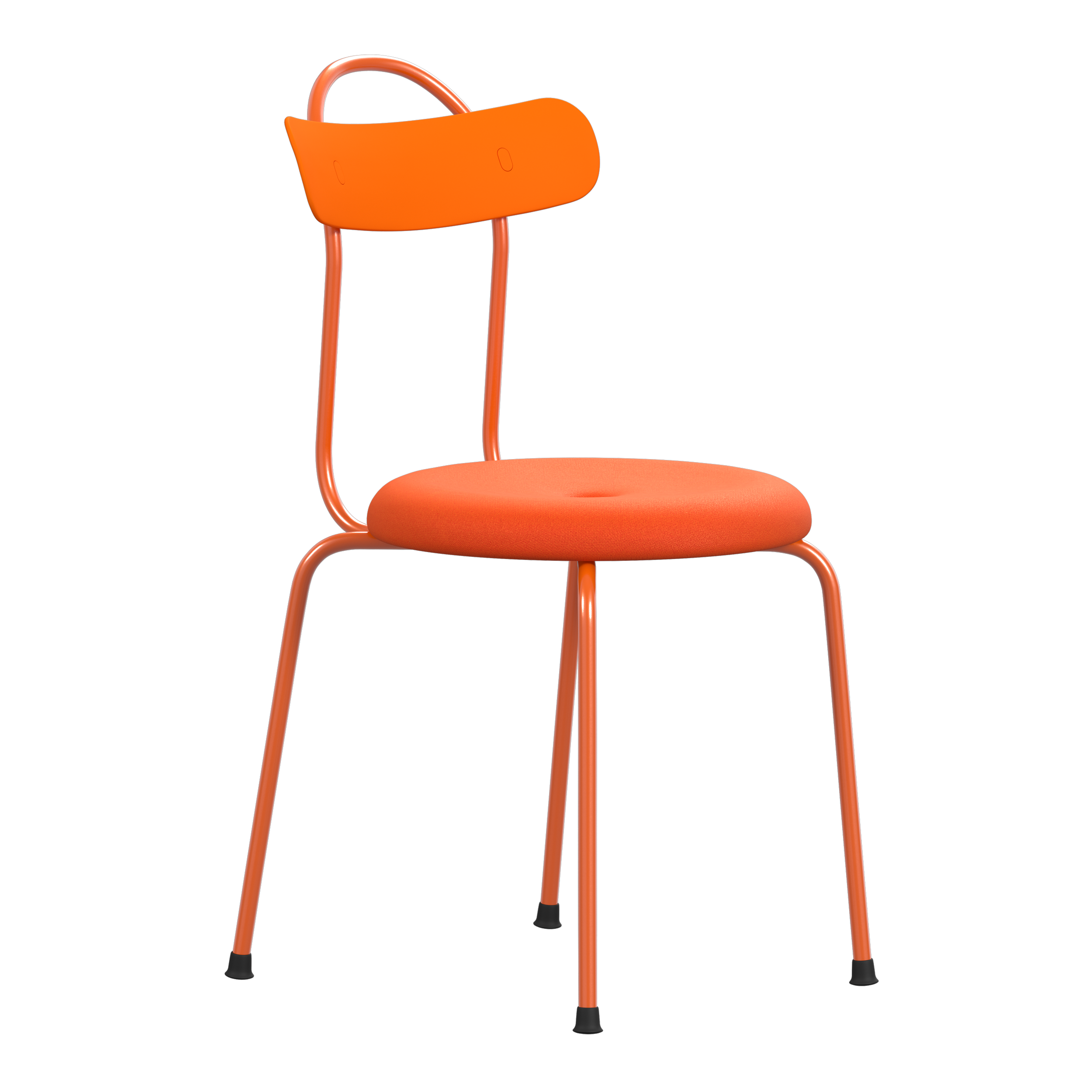 Lammhults_TaburettPlus_chair_orange_orange_uph_seat_frontangle.png