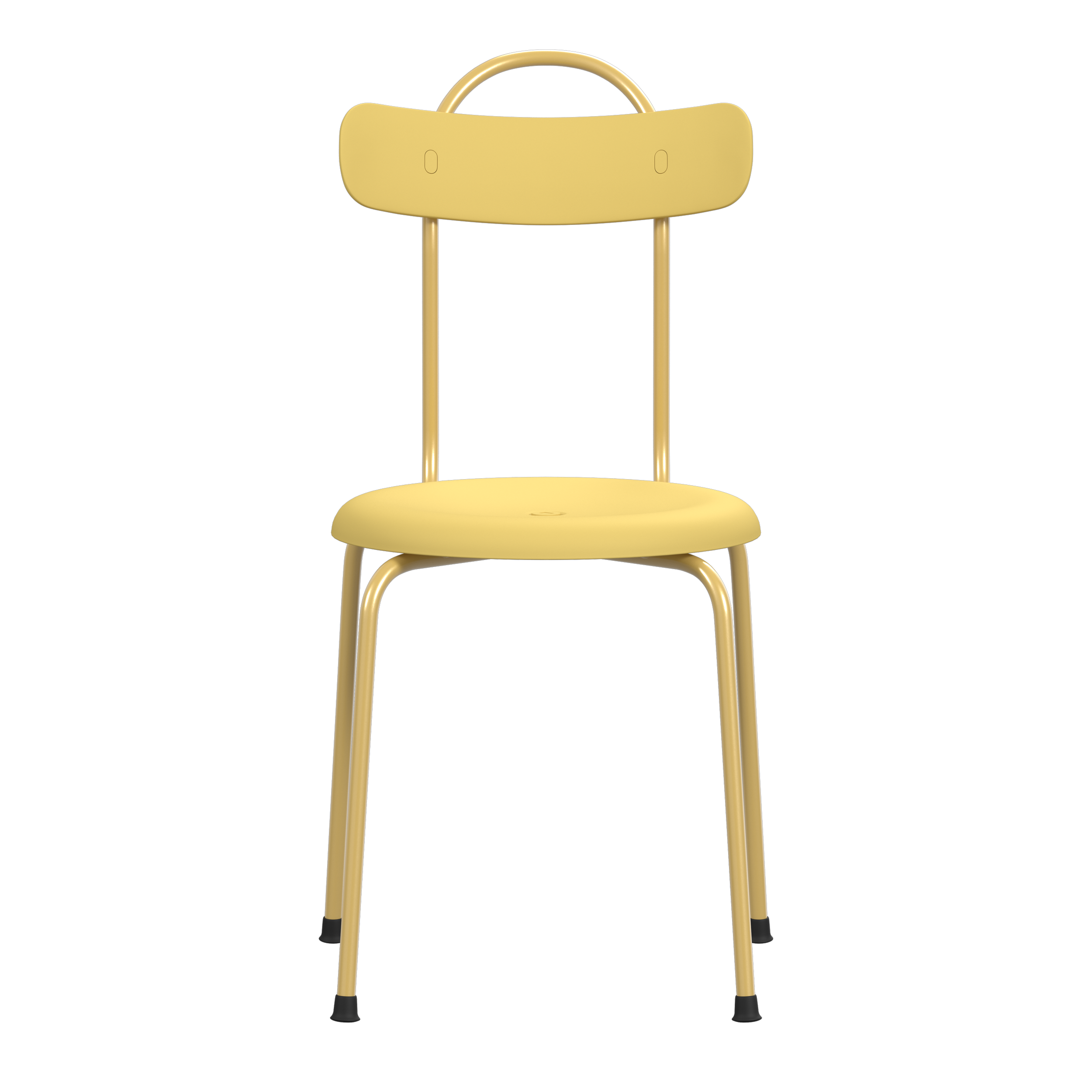Lammhults_TaburettPlus_chair_yellow_yellow_front.png