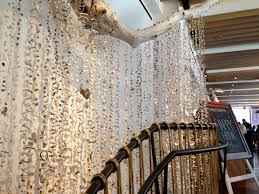 Artwork by Jim Olarte. Materials consisted out of driftwood and shells. All found by Jim Olarte on the beaches of Laguna Beach/CA.