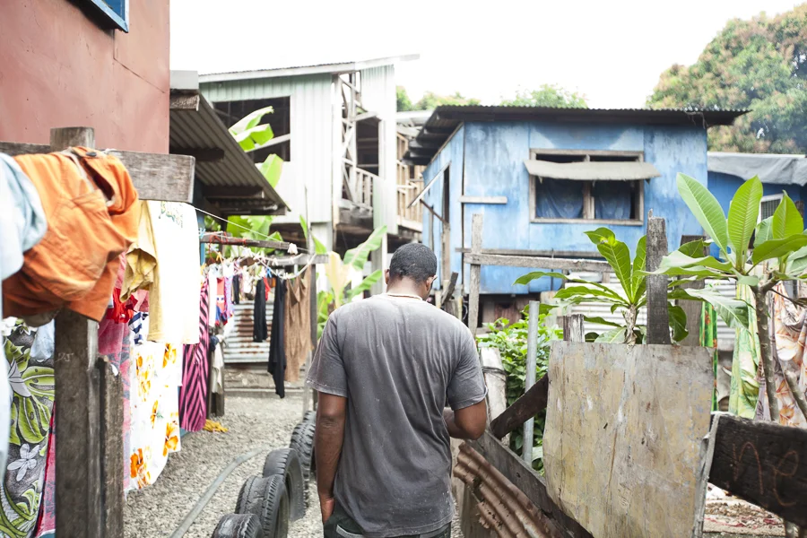 The Ontong Java settlement in Honiara