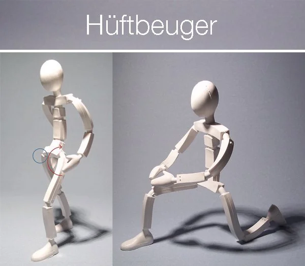 Dehnübung für den Hüftbeuger (Iliopsoas) zur Lösung von Verspannungen im unteren Rücken