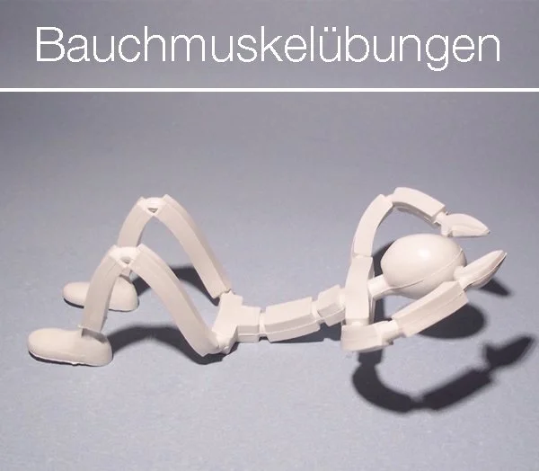 Übungen für die Bauchmuskulatur - ergänzendes Übungsprogramm der osteopathischen Praxis