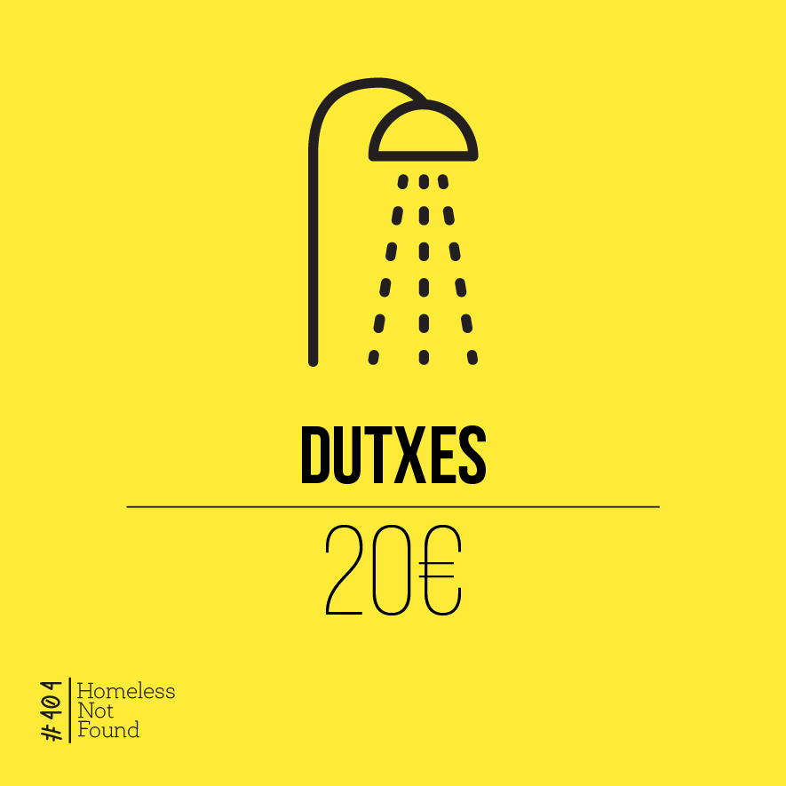 Servei de dutxes