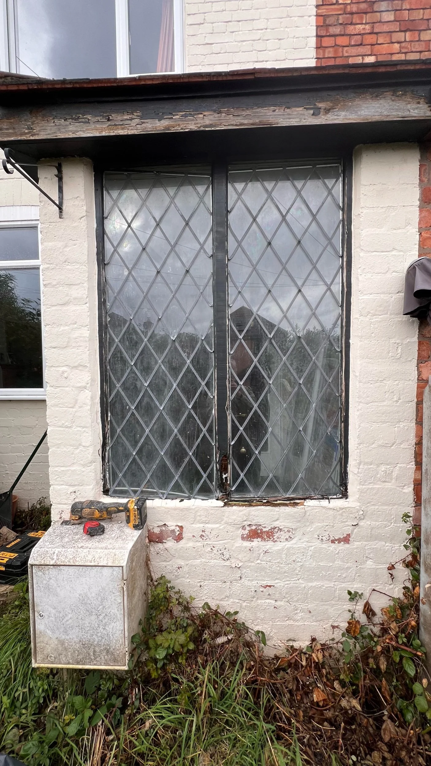 leaded casement in ansley coventry - too far gone for repair