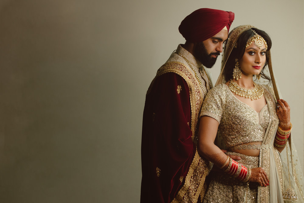 2.1.3.2 Sikh Wedding Day Shoot Portrait Couple - Guru Nanak Academy Wedding.jpg