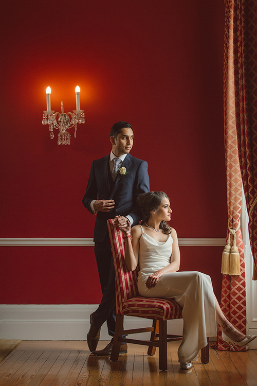 0.3.3.1 Sikh Hindu Wedding Day Shoot Portrait Couple - Addington Palace.jpg