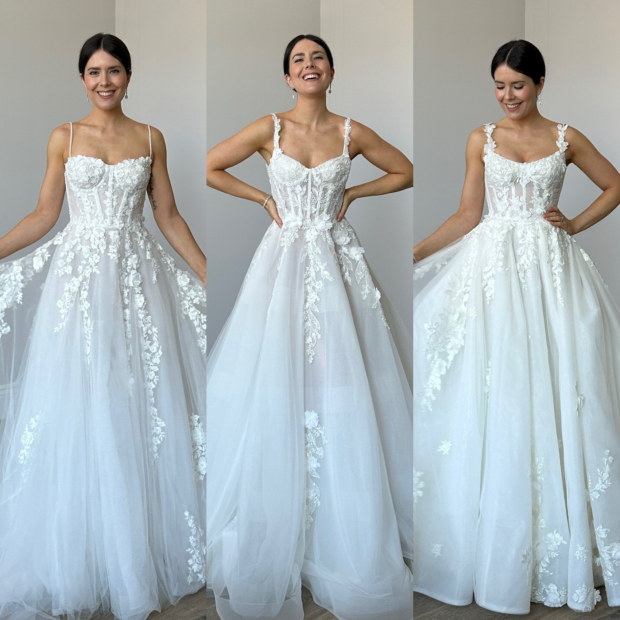 🤍 Saying &ldquo;I do&rdquo; to the dress of your dreams is a feeling like no other!

Whether you&rsquo;re a classic bride who loves the timeless elegance of a ball gown or a modern romantic drawn to the flattering A-line silhouette, we have the perf