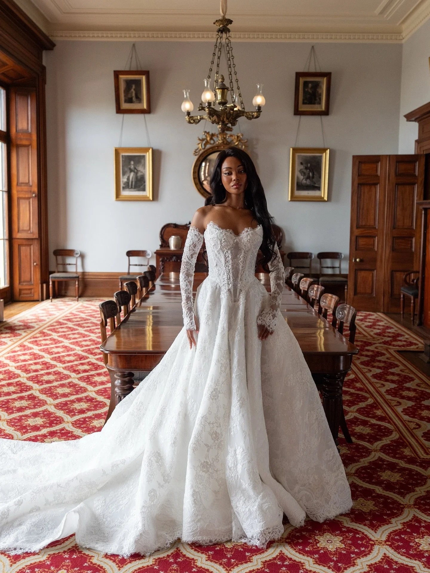 Introducing A N N A L I S E ✨ 

Our first ballgown from the R&ecirc;verie du Maison collection, she&rsquo;ll make her debut at Union Square Couture in New York. 

#reveriedumanoir #bridalcouture #blanchebridal